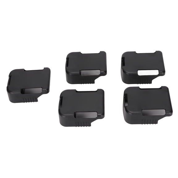 NFTIGB 5pcs Lithium Battery Holder Mount Storage Rack for Hitachi 18V Flat Push Lithium Battery