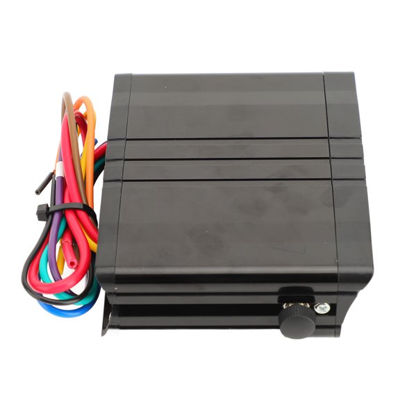 NFTIGB 6 Gang Rocker Switch Controller Box DC 8-12V Blue Light Universal Auto Switch Panel for Car Truck RV Lighting Appliances Modification Black
