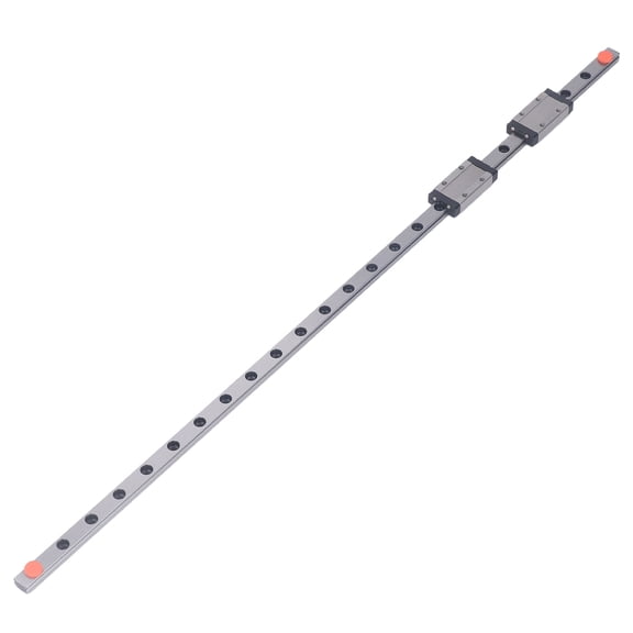 NFTIGB 600mm / 23.6 in Linear Guide Rail with 2 Extension Sliders MGN9H Bearing Steel Motion Sliding Guideway for 3D Printer CNC Machine XYZ DIY Engraving
