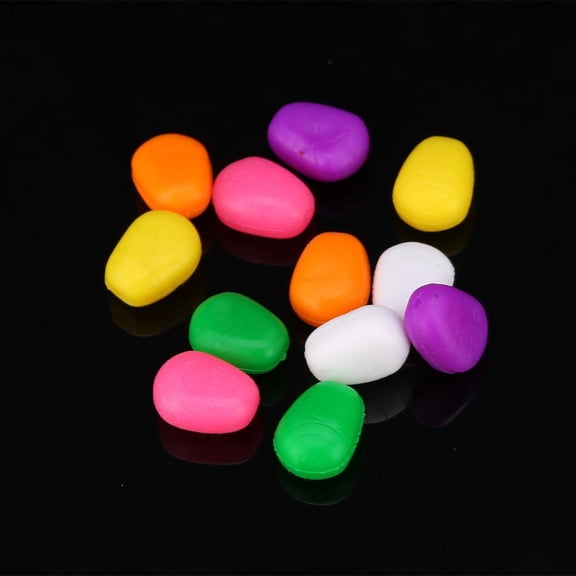 NFTIGB 60pcs Floating Soft Fishing Sweetcorn Bait, 6 Colors Pop Up Artificial Corn Lures for Carp and Trout, 0.55 inches / 1.4 cm, Variety Pack