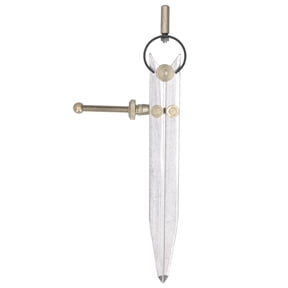 NFTIGB 6in Spacing Gauge Adjustable Wing Divider Leather Craft Drawing Compasses Woodworking Tools For Measuring Distance Carbon Steel Brass Calipers