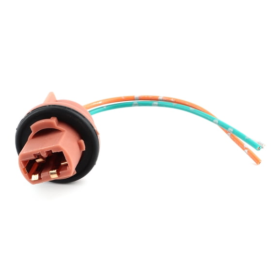 NFTIGB 7443 Light Bulb Socket Brake Lamp Bulb Plug Copper Core Wire Dual Filament Plug and Play