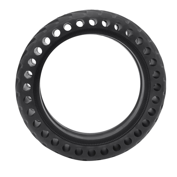 NFTIGB 8.5 Inches / 21.6 cm Explosion-Proof Solid Tire Wheel Shock Absorption Holes Electric Scooter Accessory Replacement