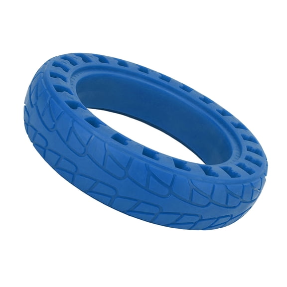 NFTIGB 8.5 Inches Electric Scooter Rubber Tire Double Honeycomb Anti-Explosion Solid Wheel Replacement Tyre for Xiaomi and Ninebot Scooters, Blue (8.5 inches / 21.5 cm)