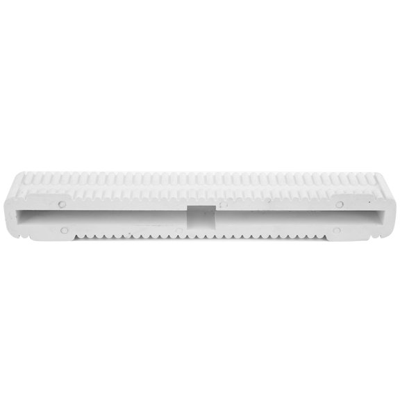 NFTIGB 8 Inch Lightweight PVC Surfboard Fin Box Replacement Center Fin Plug Tail Rudder Slot Longboard Wakeboard Surfing Accessory Part - Clean White Finish (20 cm)
