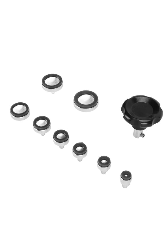 8 Sizes Watch Suction Cup Opener Tool Holder Kit Adjustable Back Case Remover with 8 Moulds, Green (5.5 x 3.5 inches)