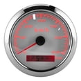thumbnail image 1 of NFTIGB 85mm / 3.3 inches 60KM/H GPS Speedometer, IP67 Waterproof Universal Analog Speed Meter Gauge for Marine Ships Yachts Car Motorcycle Outboard, White Dial, 1 of 9