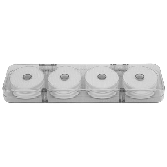 NFTIGB 8pcs Fishing Plastic Foam Spool Fishing Line Storage Lure Rig Holder Organizer Accessories Tackle Box (12.6 inches / 32 cm)