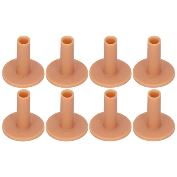 NFTIGB 8pcs Rubber Golf Tees Durable Golfing Trainer Aid Tee Holder Driving Range Training Equipment Multipurpose Practice Set 6.69 inches / 17 cm