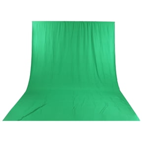 NFTIGB 9.8x19.7 ft / 3x6 m Photography Backdrop Green Screen Chromakey Background Cloth for Photo Studio Video