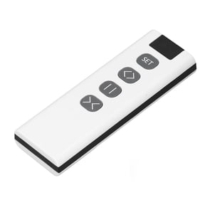 NFTIGB 9-Channel Curtain Remote Control Switch Intelligent Automatic Opener Closer, Sensitive Capacitive Touch, ABS Material, 4.33 Inches / 11 cm Length, Electrical Smart Home Accessory