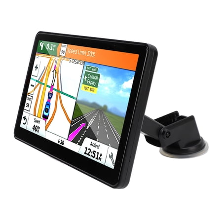 NFTIGB 9 inches / 22.8 cm Wireless Auto Navigation System with Dash Mount and IPS Touch Screen