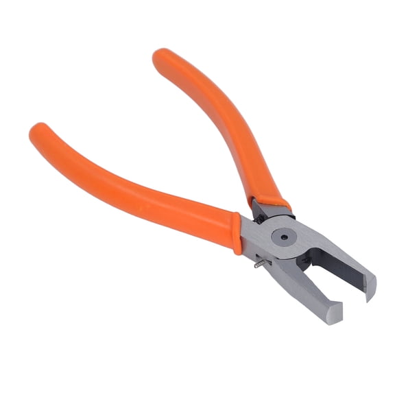 NFTIGB 90 Degree Wire Cutters CRV Portable 10mm Bent Nose Pliers for Electronic Tube Pins PCB Pins Electronic Repairs Model Pliers High Precision Hand Tools