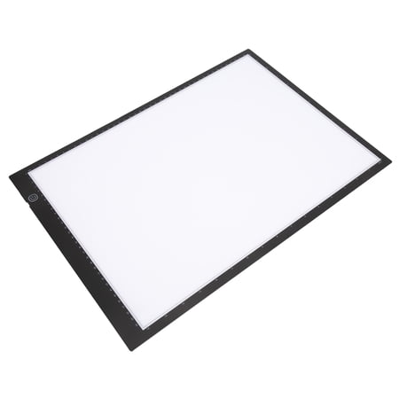 NFTIGB A3 Dimmable LED Light Pad Box for Tracing Painting, 18.3 x 13.3 Inches USB Powered Transparency Light Table Board with Clip & Adapter
