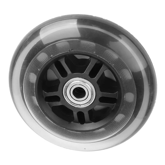 NFTIGB ABEC-7 608ZZ Bearing Caster Wheels 4 inches / 10.16 cm PU Casters for Small Carts, Doors, and Hardware Replacement Equipment, Set of 4