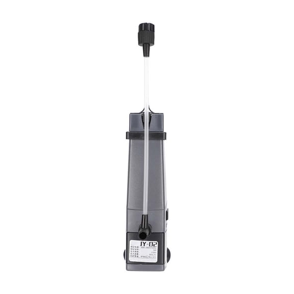 NFTIGB ABS Plastic Transparent Aquarium Oil Film Processor Fish Tank Water Plant Built-In Increasing Oxygen Pump Filter JY-02, 5.5 inches / 14 cm