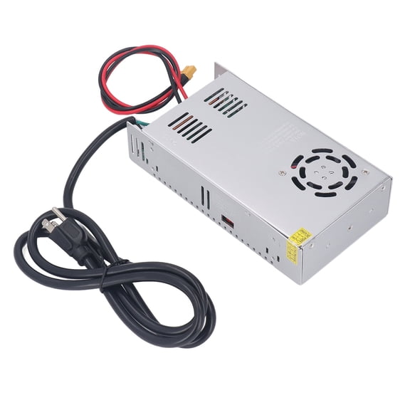 NFTIGB AC 110V to DC 12V Converter Power Supply Adapter Transformer for Portable PCP Air Compressor and High Pressure Pump Heavy Duty Aluminum Alloy Brass Construction (11.02 inches / 28 cm)