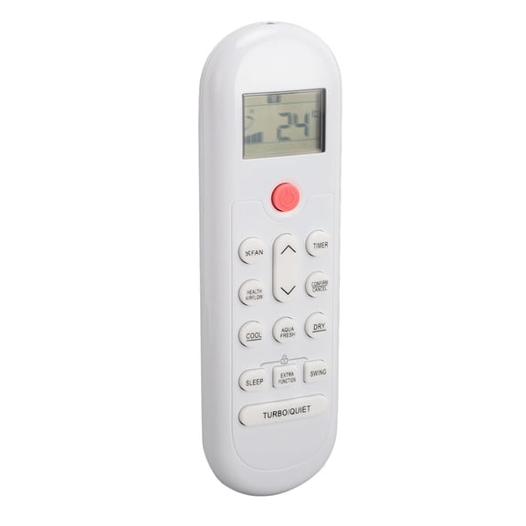 NFTIGB AC Remote Control Replacement for AQUA MABE Air Conditioner Controller 0010404555A 0010404555B White 5.9x1.9 in / 15x5 cm Universal Household Cooling Fan Accessories