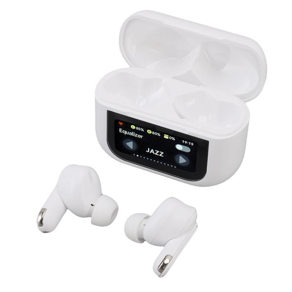 NFTIGB AI Translator Earbuds Touch Control Real Time Long Battery Life Wireless Bluetooth 140 Language Translation Earphones with APP for Travel Meeting, Black, 4.72 inches / 12 cm