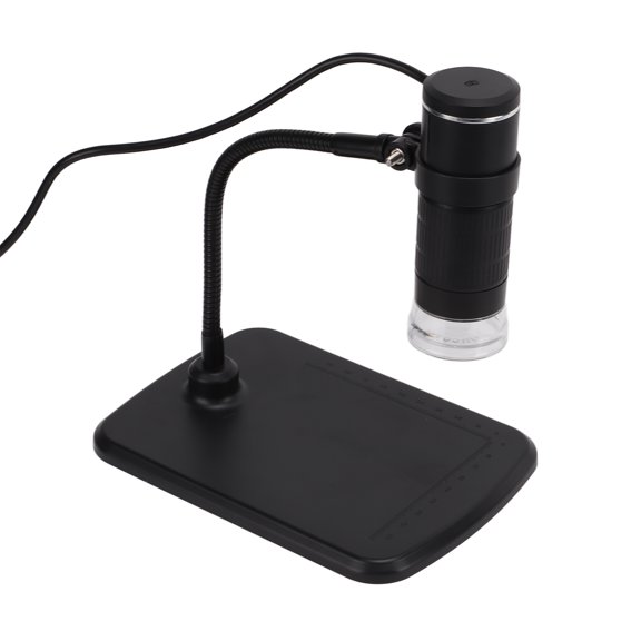 NFTIGB AN104 3-In-1 Electric Digital Microscope Type-C USB 50x to 1000x Magnification with 8 Adjustable LEDs for Android Mobile Phones Computers Equipment Maintenance and Inspection Tools