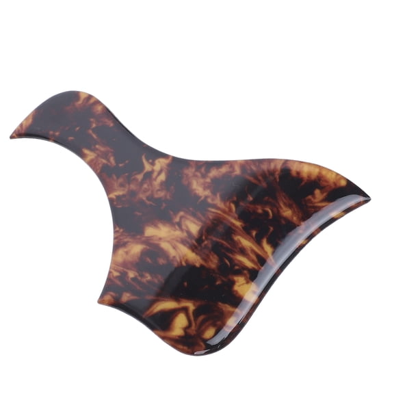 NFTIGB Acoustic Guitar Pickguard Decorative Self Adhesive Anti Scratch PVC Guard Plate Replacement Parts with Easy Installation for String Instruments, 6.3 inches / 16 cm, 1 Piece