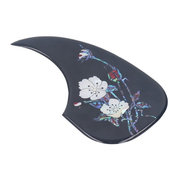 NFTIGB Acoustic Instrument Pickguard PVC Anti Scratch Decorative Self Adhesive Guard Plate Replacement Parts For Stringed Gear, 7.48 inches / 19.00 cm, Multicolor