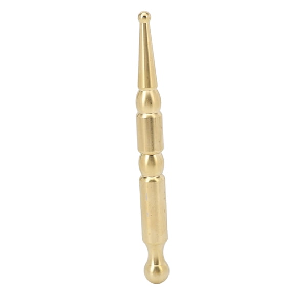 NFTIGB Acupuncture Pen Dual Head Textured Handle Facial Reflexology Point Probe Massaging Tool For Face Ear Body Therapy Relaxation Relieve Tension And Stimulate Meridians Accurately