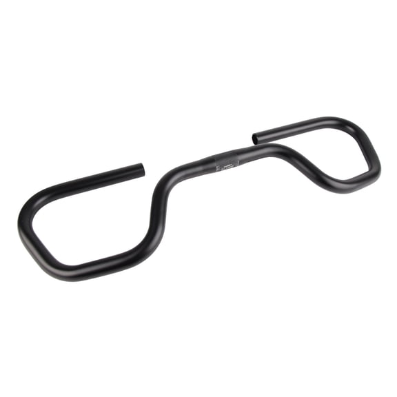NFTIGB Adjustable Aluminum Alloy Mountain Bike Butterfly Handlebar, 22.8 inches / 580 mm Length, 1 inch / 25.4 mm Middle Diameter, Black Bicycle Accessory