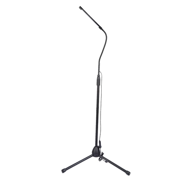 NFTIGB Adjustable LED Floor Lamp for Living Room Bedroom Eye Protection Reading Piano Tattoo Studio Light with 10 Brightness Levels and Flexible Gooseneck USB Powered Standing Light