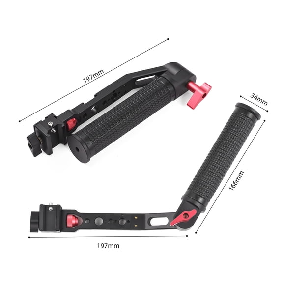 NFTIGB Adjustable Sling Handgrip Gimbal Sling Handle Quick Release Grip Compatible with DJI RS 2, RSC 2, RS 3 Mini, RS 3, RS 3 Pro Stabilizer Accessory