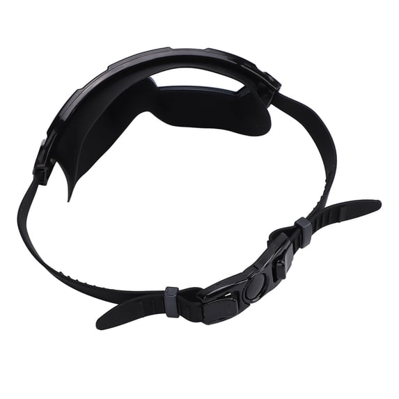 NFTIGB Adult Swim Goggles with Earplugs Wide View Anti Fog Leakproof Swimming Glasses for Men Women Black, 7.87 inches / 20.0 cm