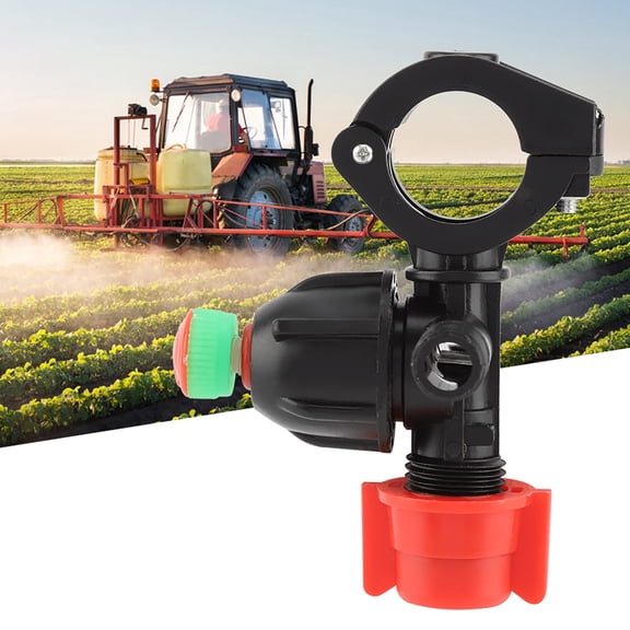 NFTIGB Agricultural Sprayer Spraying Nozzle For Farm Vehicle Plant Protection, Engineering Plastic Fan Shaped Area Spray, DN20 External Thread Connection (4.3 inches / 11 cm)