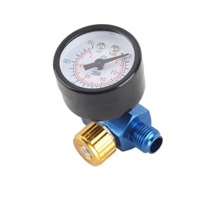 NFTIGB Air Pressure Regulator Paint Airbrush Spray Machine Adjustment Gauge Pressure Regulating Valve Pneumatic Tool Accessory, 0-150 PSI / 0-1 MPa