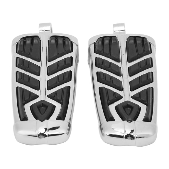 NFTIGB Airflow Style Rotatable Motorcycle Rear Foot Rest Pedal Footpegs for V-Max Stryker Royal Star Road 1600 1700