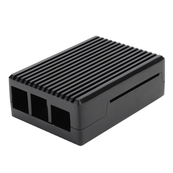 NFTIGB Aluminum Alloy Enclosure Case Metal Protective Box Passive Heat Dissipation for Raspberry Pi 4B (3.5 inches / 90 mm)