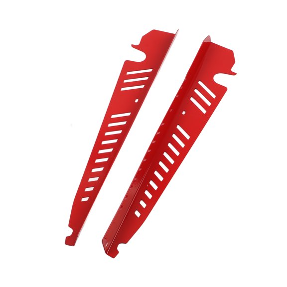 NFTIGB Aluminum Alloy Fender Shrouds for Subaru WRX & STI 2015-2020, 25.59 inches / 65 cm Length, Engine Bay Replacement Accessory, Red