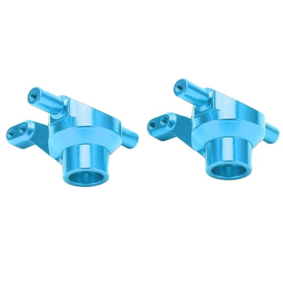 NFTIGB Aluminum Alloy Front Knuckle Arms Set Upgrade Parts for TT02 RC Car, Blue, 1.7x1.6x0.9 in / 44x42x23 mm