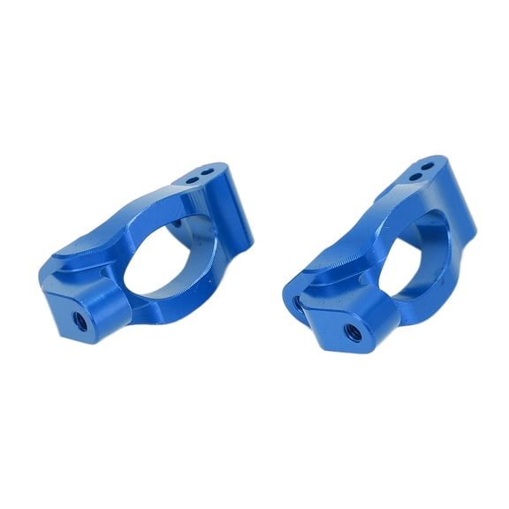 NFTIGB Aluminum Alloy RC C Base C Shaped Wheel Seat Carrier Knuckle for Traxxas LaTrax Teton 1/18 76054-1 Blue 2 Sets