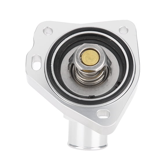 NFTIGB Aluminum Alloy Swivel Neck Thermostat Housing Fit For K Series K20 K24 Engines Automotive Parts Silver 10 inches / 25.4 cm[cite: 1]