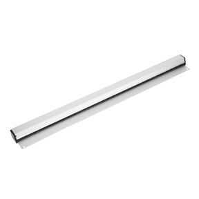 NFTIGB Aluminum Alloy Wall Mounted Bill Folder Ticket Rack Holder for Kitchen Office Receipt Hanging Rack, 19.7 inches / 50 cm, Silver