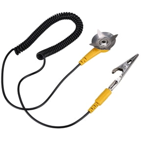 NFTIGB Anti-Static Ground Cable, PVC PU Material Electrical Grounding Wire with Crocodile Clip for Electronic Repair and Maintenance, 1.02 oz / 29g