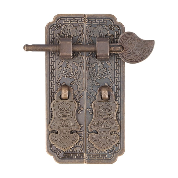 NFTIGB Antique Brass Cabinet Pulls Vintage Design Corrosion Resistant Drawer Handles Furniture Hardware 3.94 in / 10 cm Length