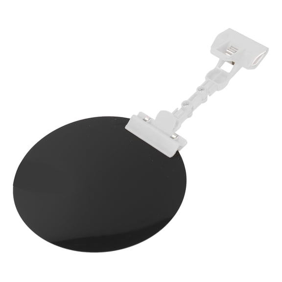 NFTIGB Auto Darkening Welding Panel Protective Shield, 18cm Round Light Blocking Plate Clip On Welding Blackout Panel with Adjustable Shade for Portable Argon Arc Welding Projects (White, 7.09 in)