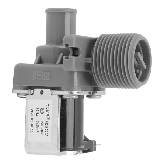 NFTIGB Automatic Washing Machine Water Inlet Valve for SANYO FCD270A Solenoid Switch 220-240V Washer Replacement Part (0.4 in / 10 mm Inner Dia)