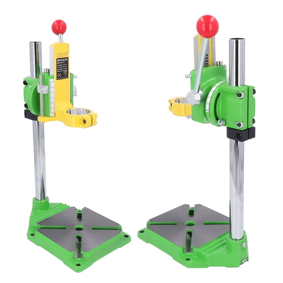 NFTIGB BG-6117 High Precision Floor Drill Press Stand 90 Degree Rotatable Workstation Table with 60mm Travel for 38-43mm Drilling Machine (16.93 inches / 43 cm)