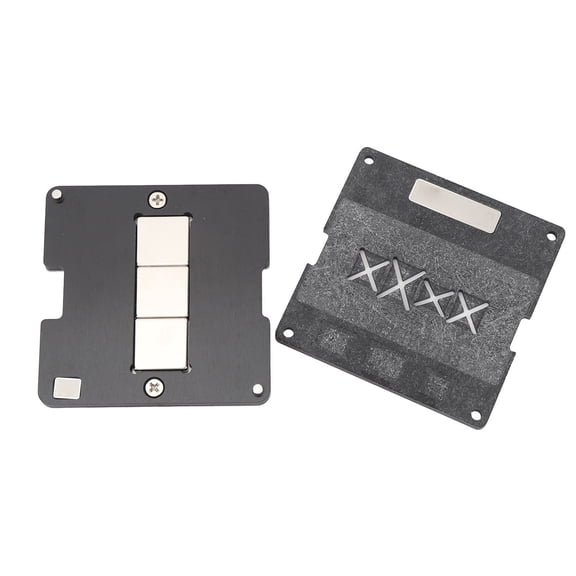 NFTIGB BGA Reballing Platform 4 in 1 Kit Stainless Steel Planting Tin Motherboard Tool for BBGA153 BGA169 Professional Repair Fixture Set (4.33 inches / 11 cm)