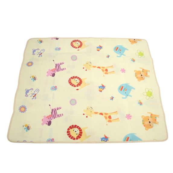 NFTIGB Baby Play Mat Waterproof Non-Slip Crawling Mat Padded Infant Toddler Floor Gym Adorable Pattern Type 2, 19.7x17.7 in / 50x45 cm