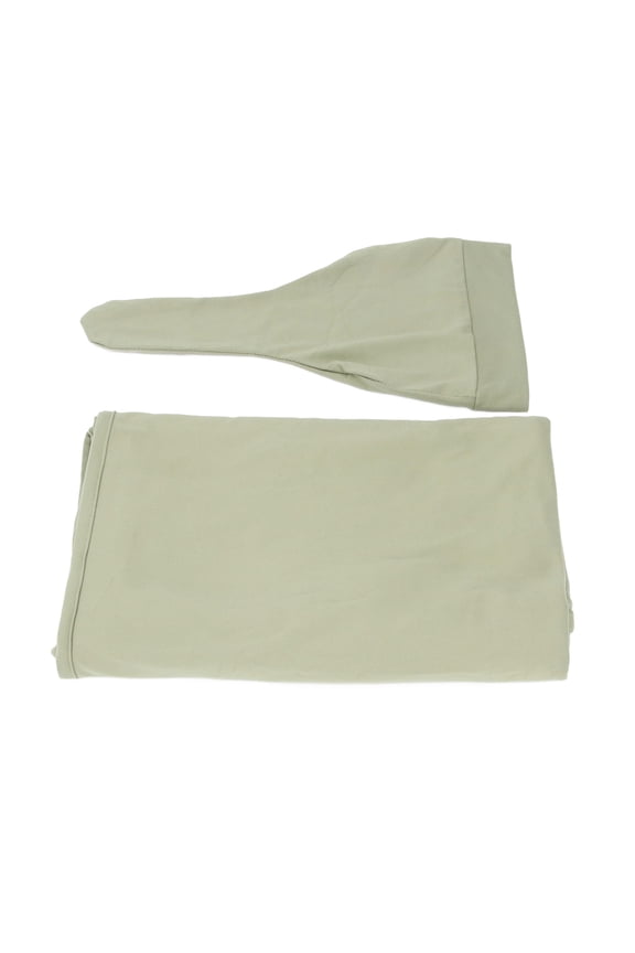 Baby Swaddle Blanket Soft Newborn Receiving Blanket Towel and Hat Set Large Size Green 8.66 inches / 22 cm for Infant Nursery Daily Wear Breathable Lightweight Wrap Towel Outfit Layette