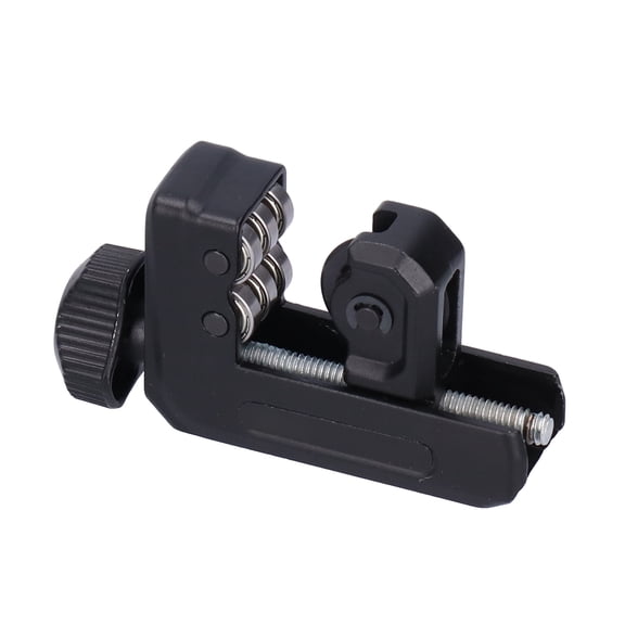 NFTIGB Ball Bearing Pipe Cutter Tube Cutting Tool Manual Knob Adjusting Aluminum Alloy Material 4-28mm / 0.2-1.1 inches Outer Diameter Cutting Range Double Unit Display