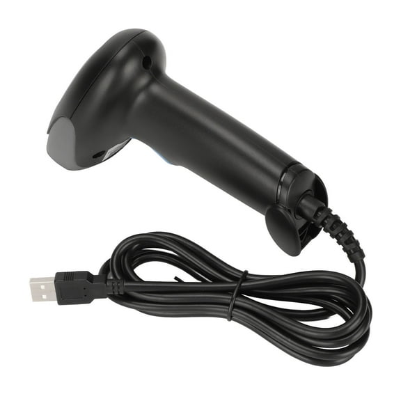NFTIGB Barcode Scanner USB General Global Image Transmission IP54 Dustproof Waterproof Ergonomic QR Barcode Reader for Computers 1D 2D CMOS Sensor Buzzer and LED Indicator Support EAN UPC QR
